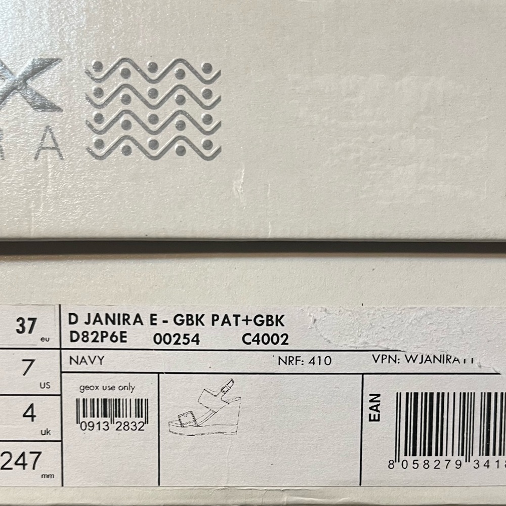 Geox Respira D Janira Wedge Sandals - Picture 5 of 5